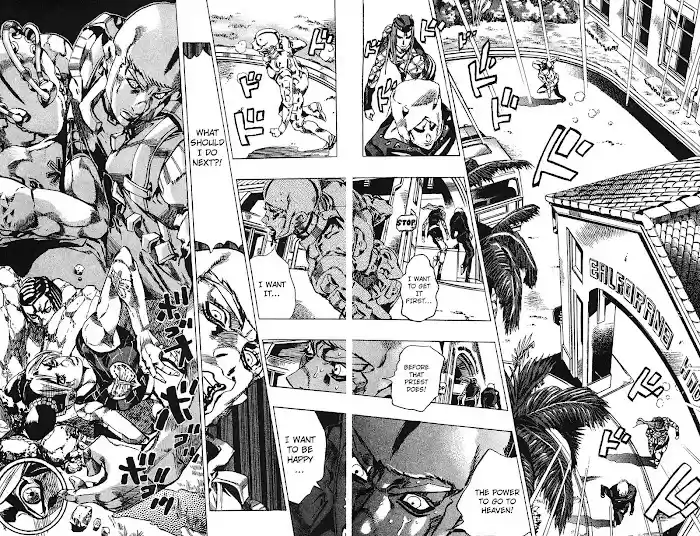 Jojo's Bizarre Adventure Chapter 720