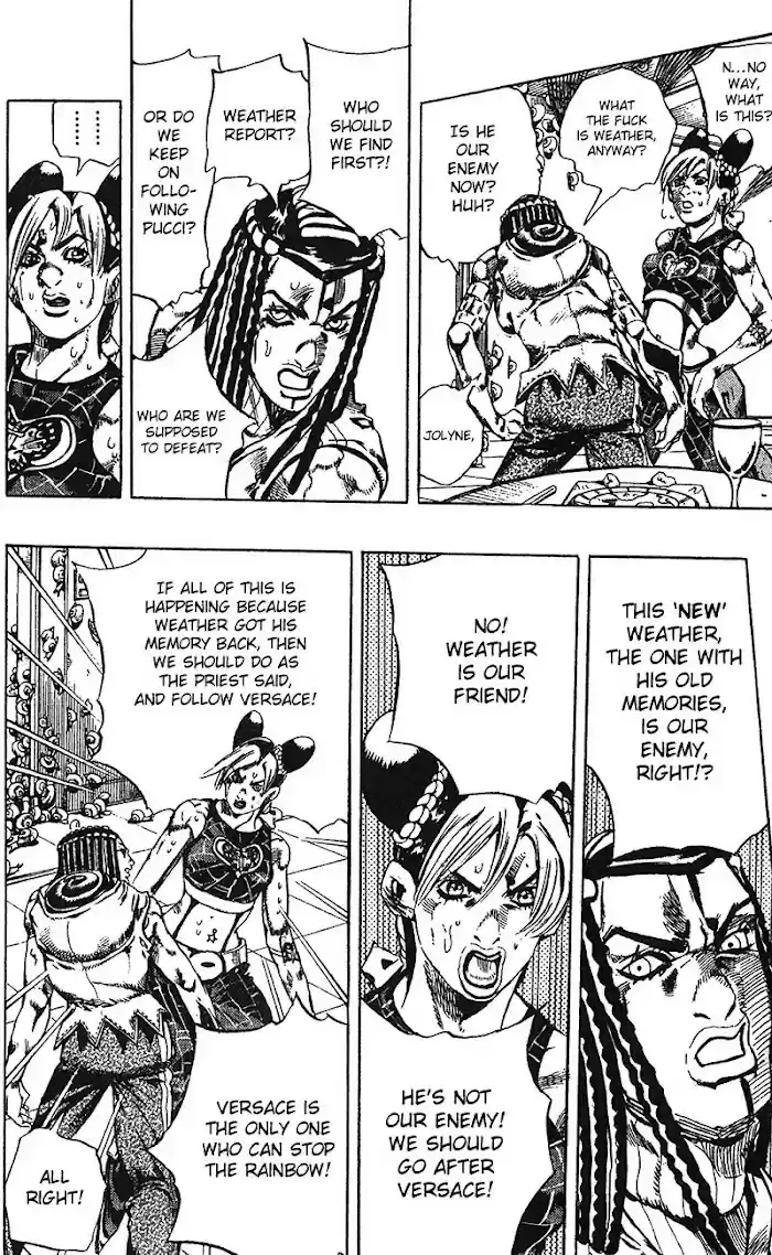 Jojo's Bizarre Adventure Chapter 720