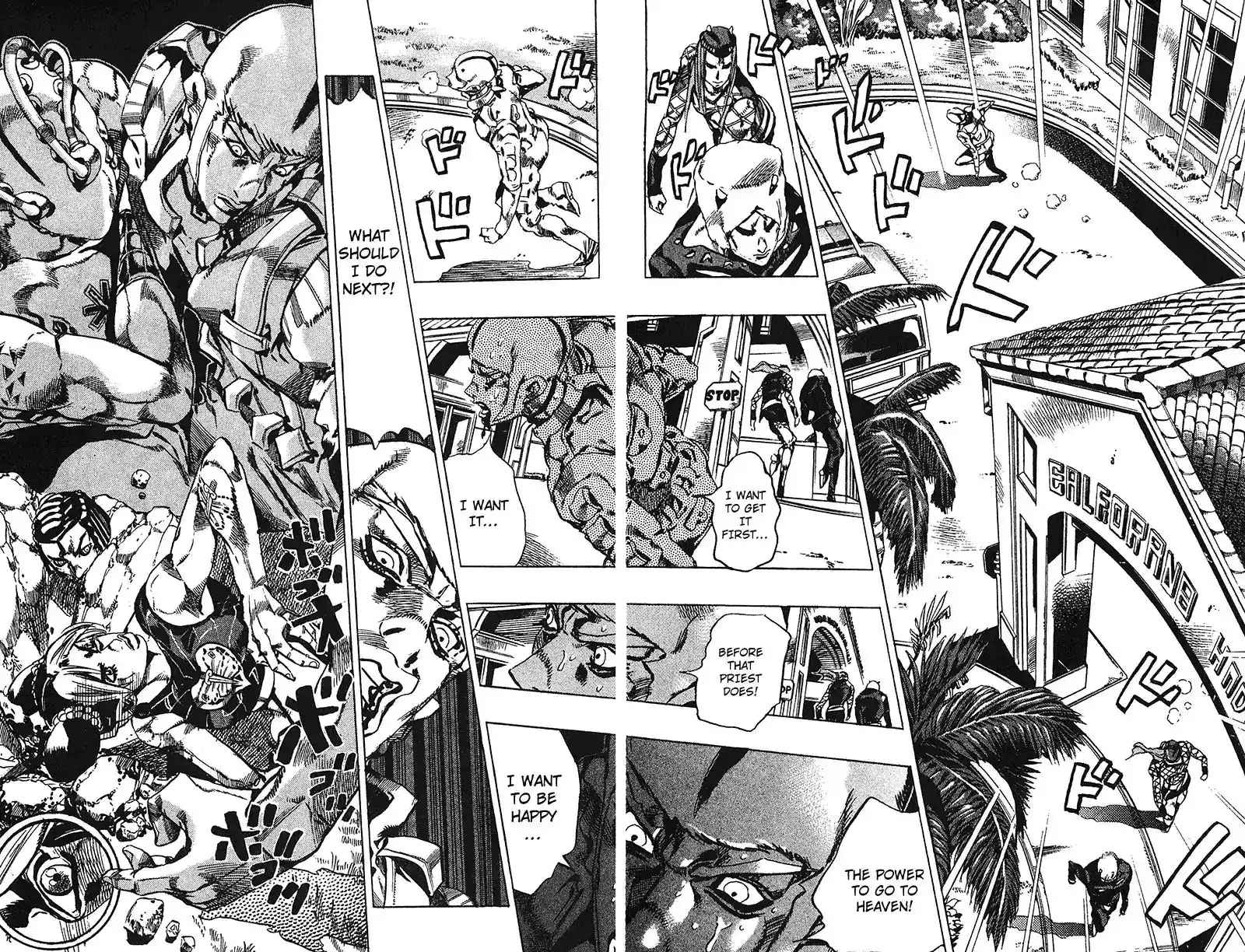 JoJo’s Bizarre Adventure Chapter 720