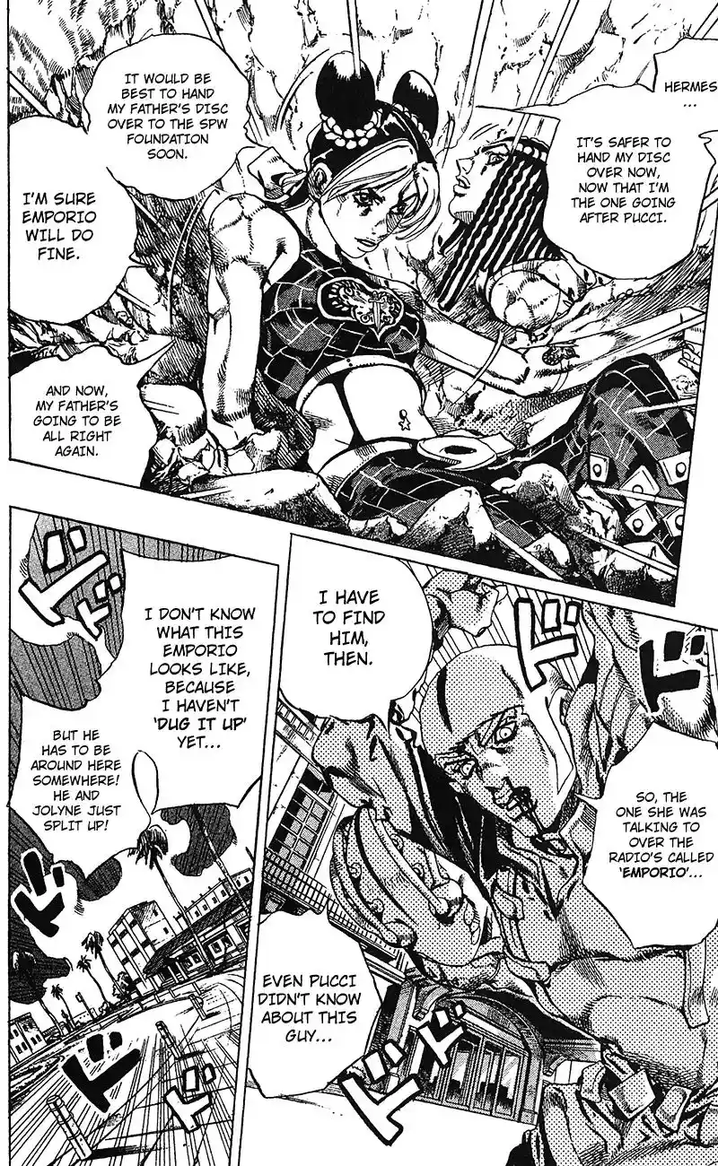 JoJo’s Bizarre Adventure Chapter 720