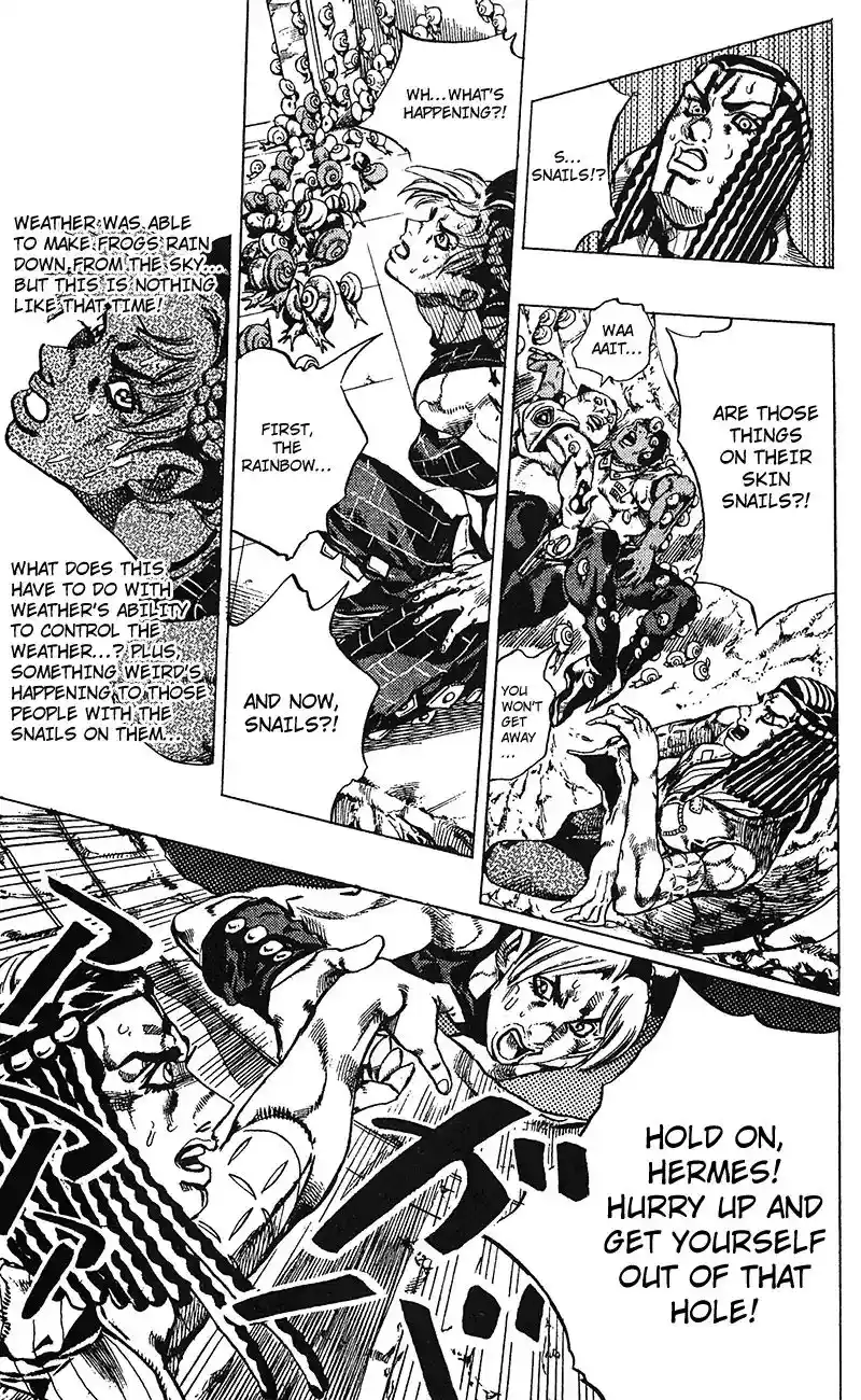 JoJo’s Bizarre Adventure Chapter 720