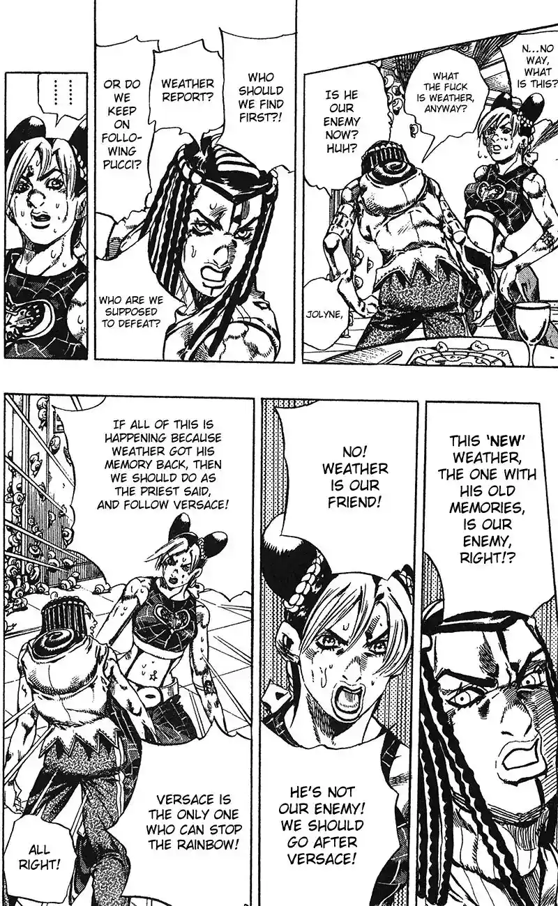 JoJo’s Bizarre Adventure Chapter 720