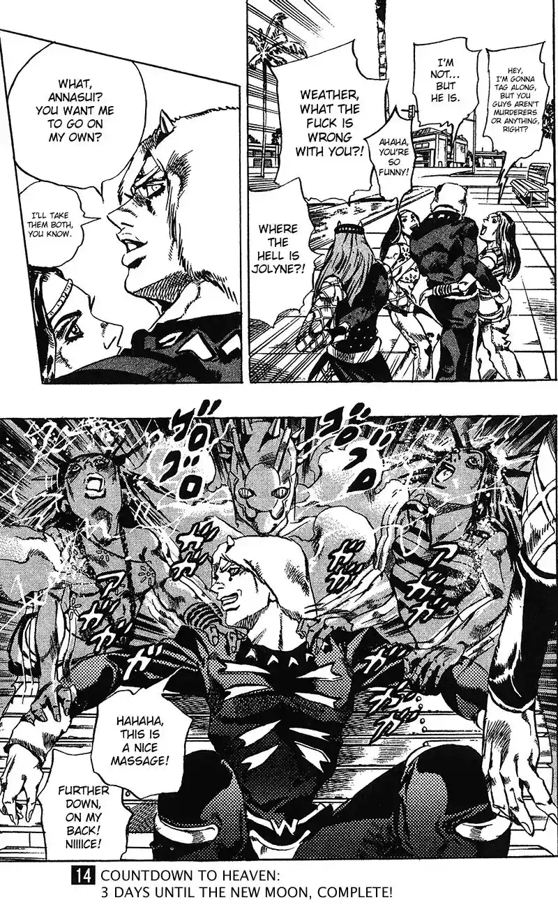 JoJo’s Bizarre Adventure Chapter 720