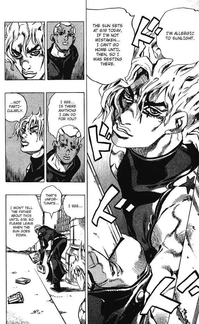 Jojo's Bizarre Adventure Chapter 721