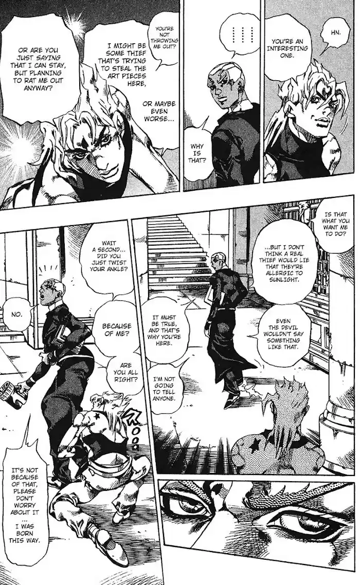 Jojo's Bizarre Adventure Chapter 721
