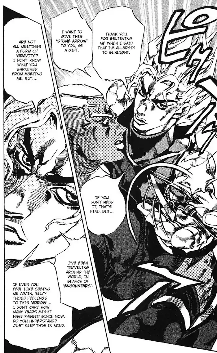 Jojo's Bizarre Adventure Chapter 721