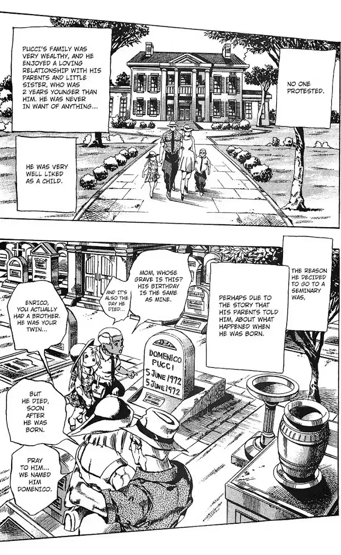 Jojo's Bizarre Adventure Chapter 721