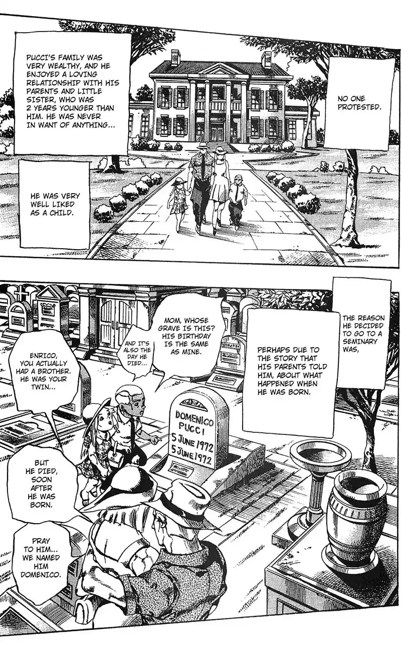 JoJo’s Bizarre Adventure Chapter 721