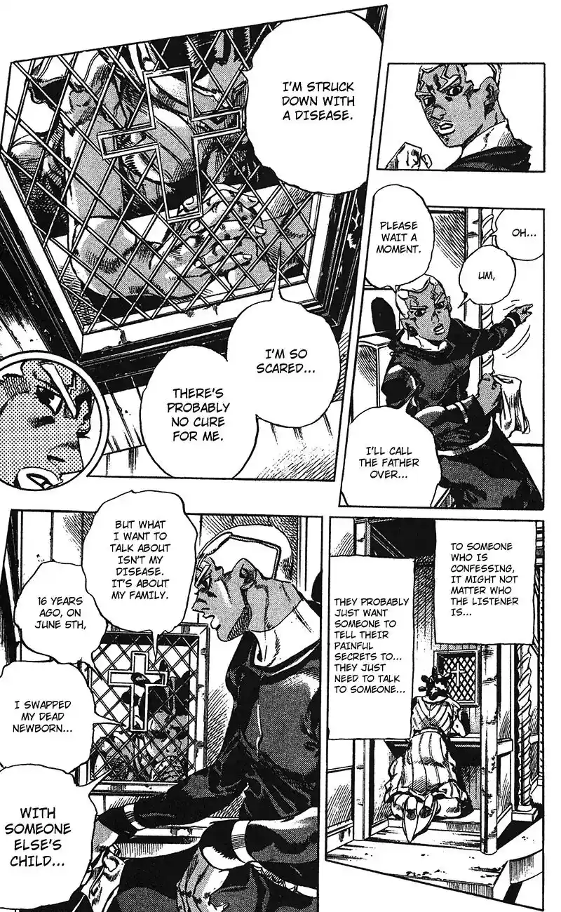 JoJo’s Bizarre Adventure Chapter 721