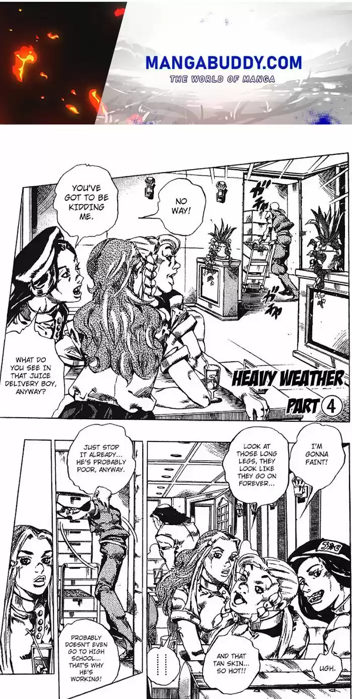 Jojo's Bizarre Adventure Chapter 722