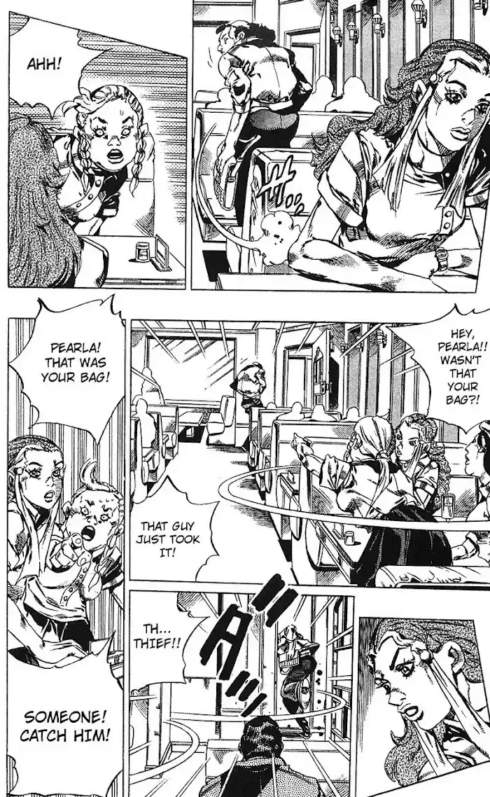 Jojo's Bizarre Adventure Chapter 722