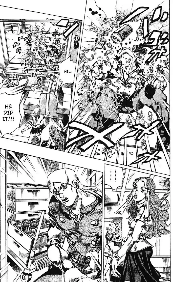 Jojo's Bizarre Adventure Chapter 722