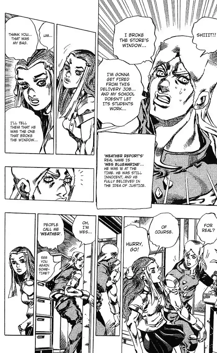 Jojo's Bizarre Adventure Chapter 722