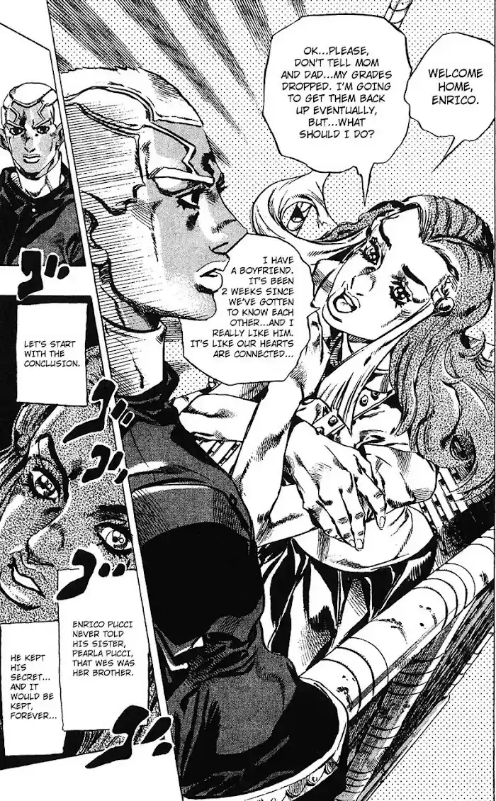 Jojo's Bizarre Adventure Chapter 722