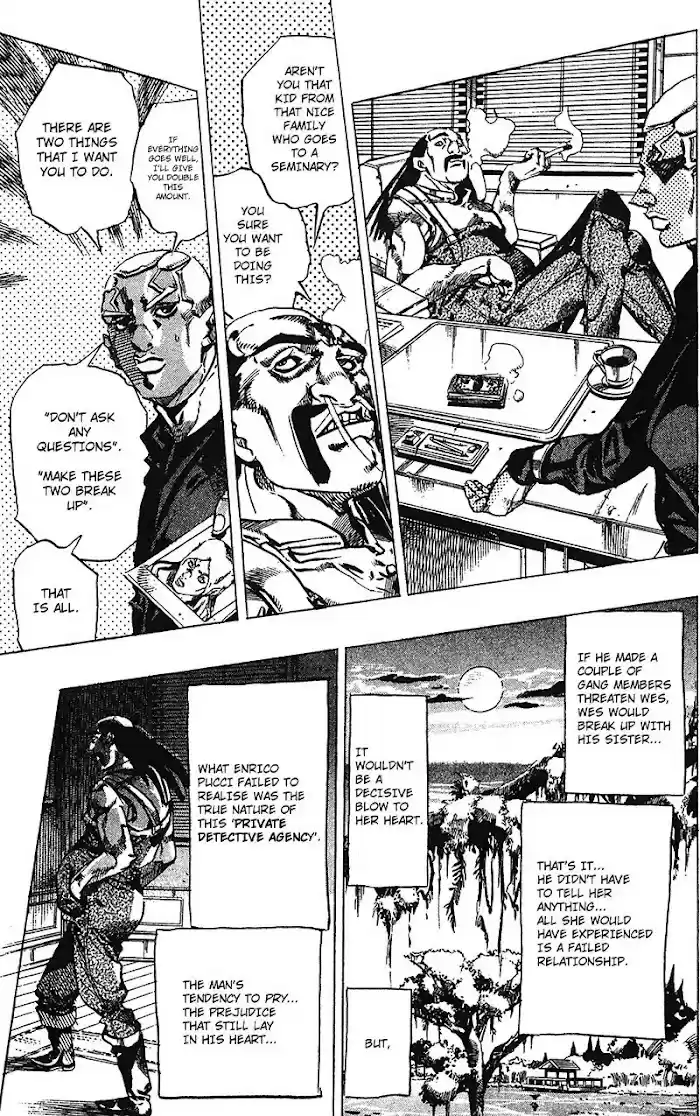 Jojo's Bizarre Adventure Chapter 722