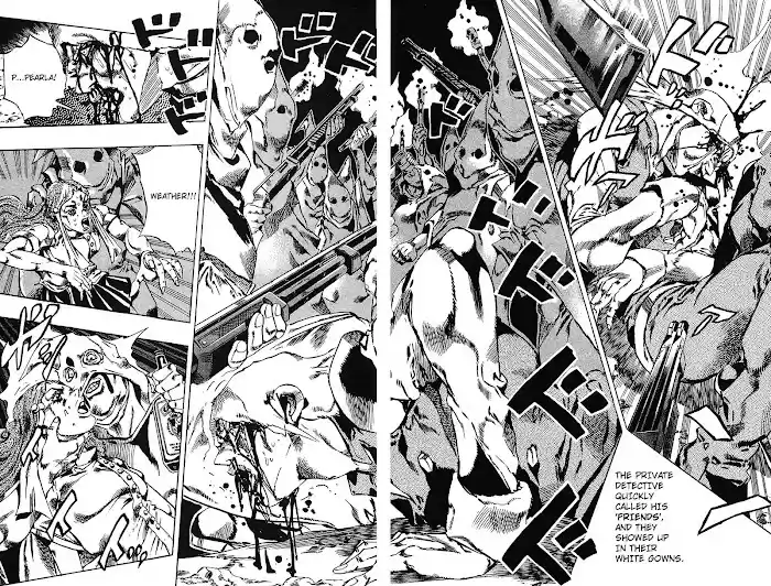 Jojo's Bizarre Adventure Chapter 722