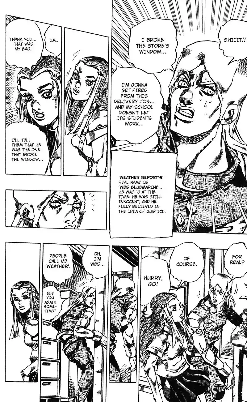JoJo’s Bizarre Adventure Chapter 722