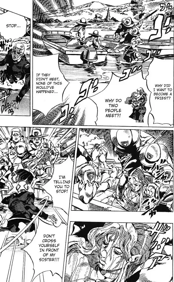 Jojo's Bizarre Adventure Chapter 723