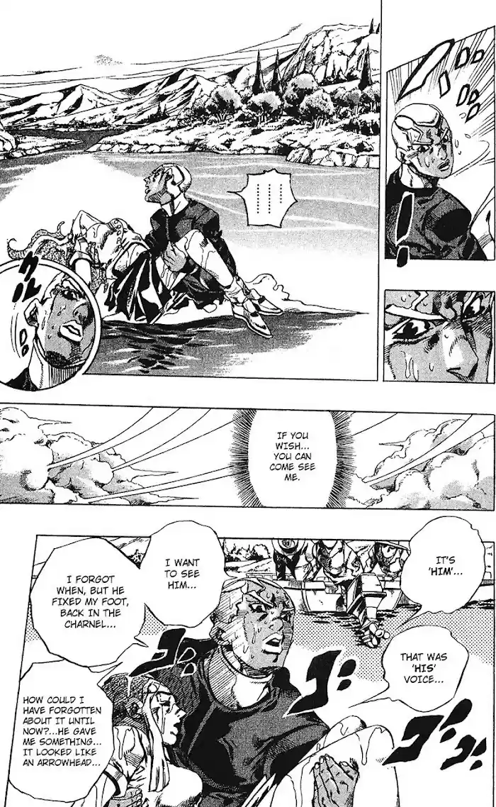 Jojo's Bizarre Adventure Chapter 723