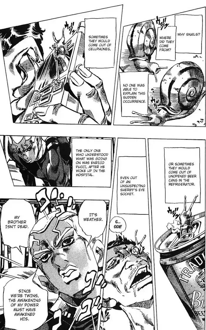 Jojo's Bizarre Adventure Chapter 723