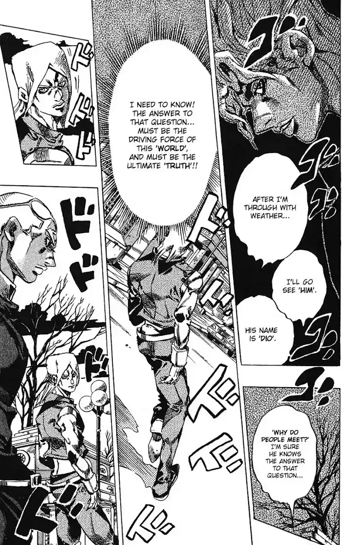 Jojo's Bizarre Adventure Chapter 723