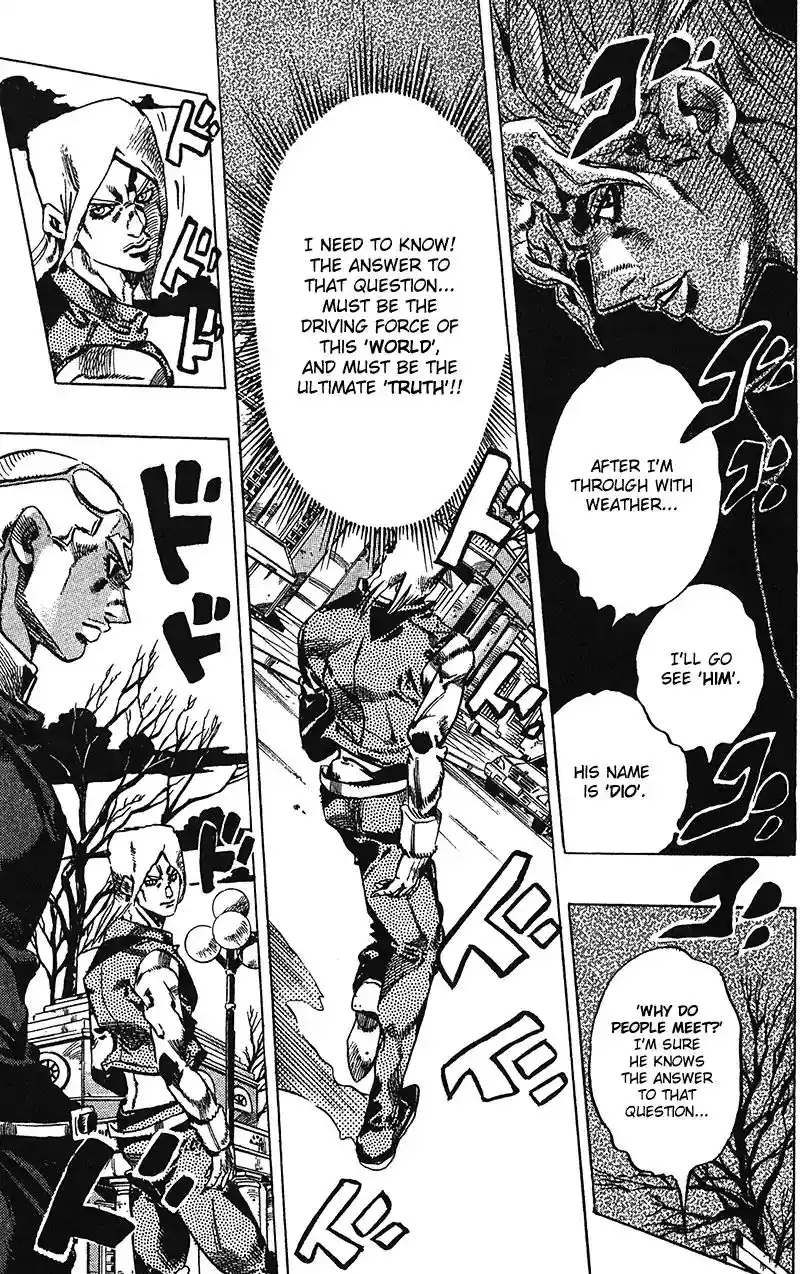 JoJo’s Bizarre Adventure Chapter 723