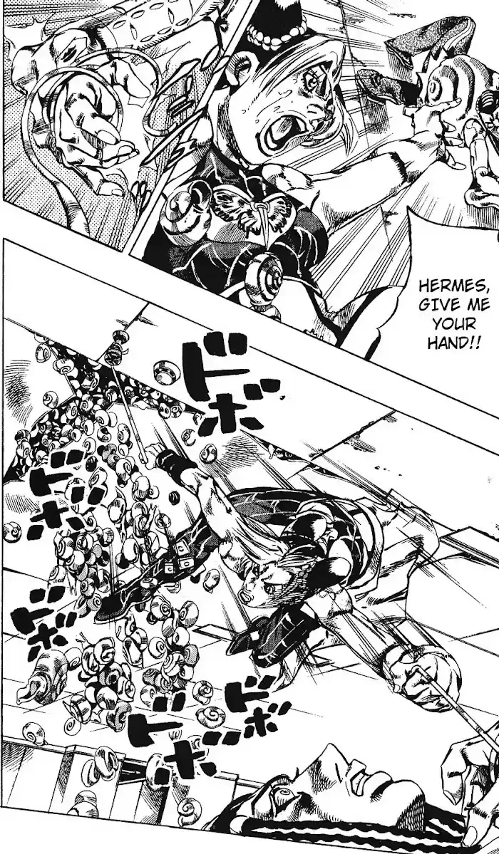 Jojo's Bizarre Adventure Chapter 724