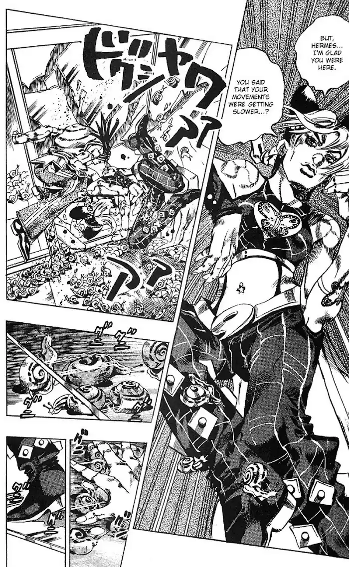 Jojo's Bizarre Adventure Chapter 724