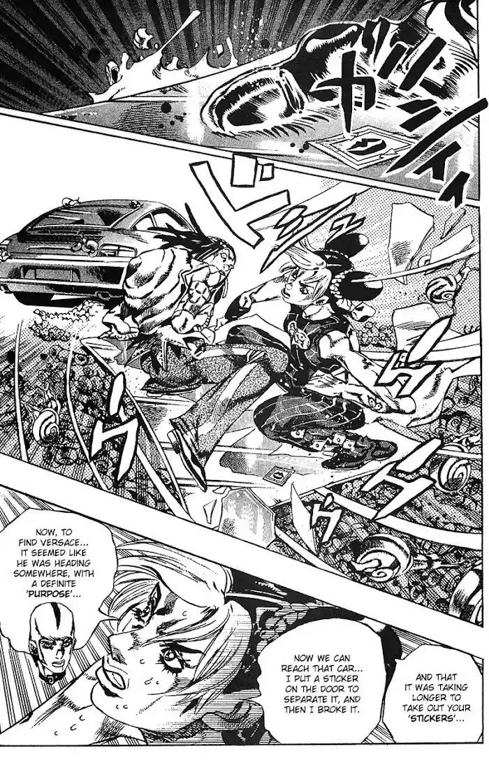 Jojo's Bizarre Adventure Chapter 724