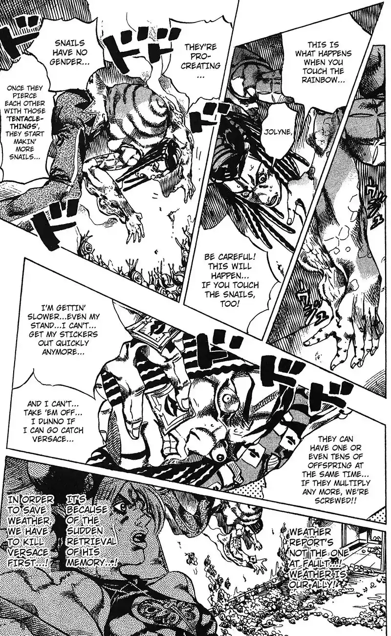 JoJo’s Bizarre Adventure Chapter 724