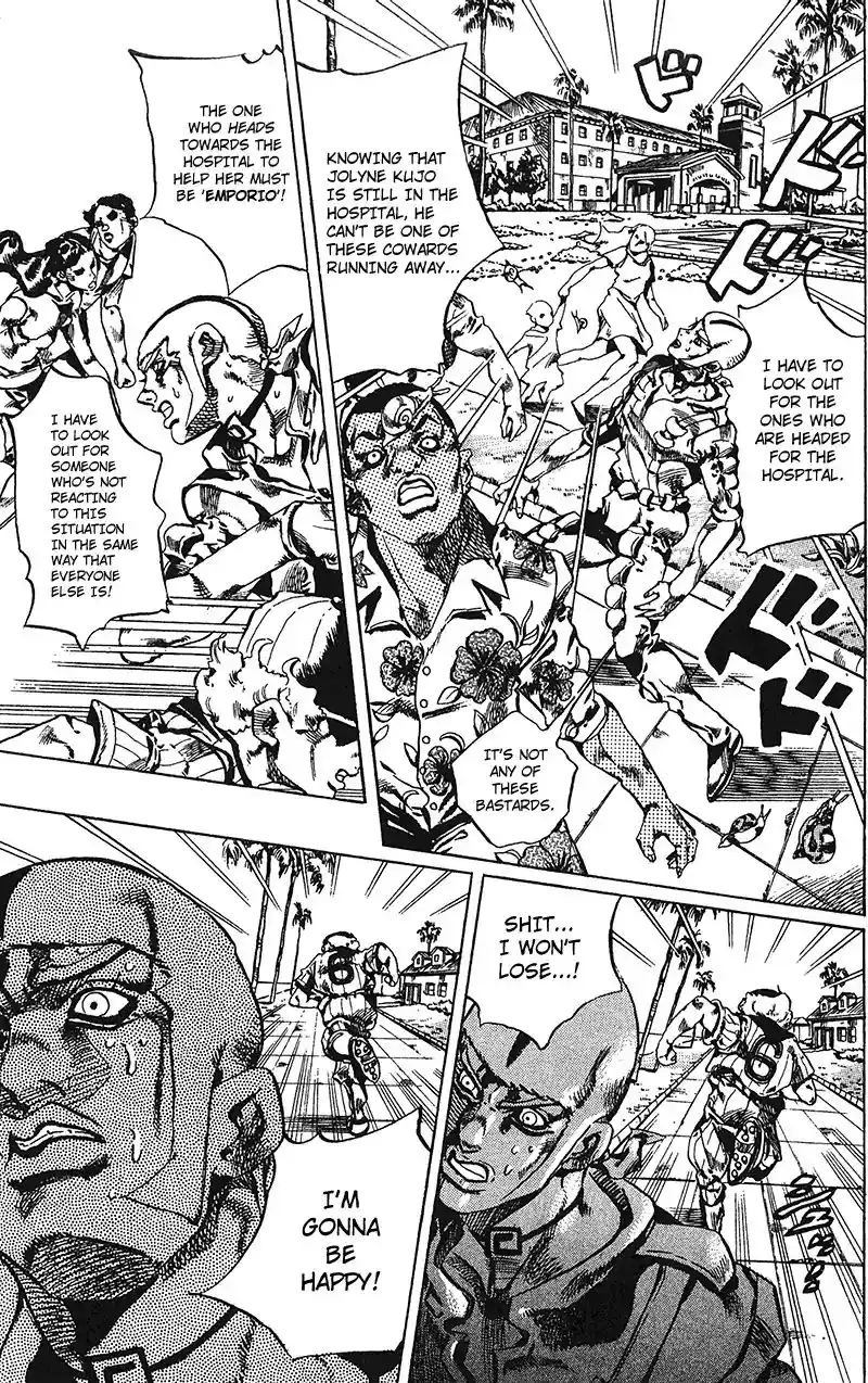 JoJo’s Bizarre Adventure Chapter 725