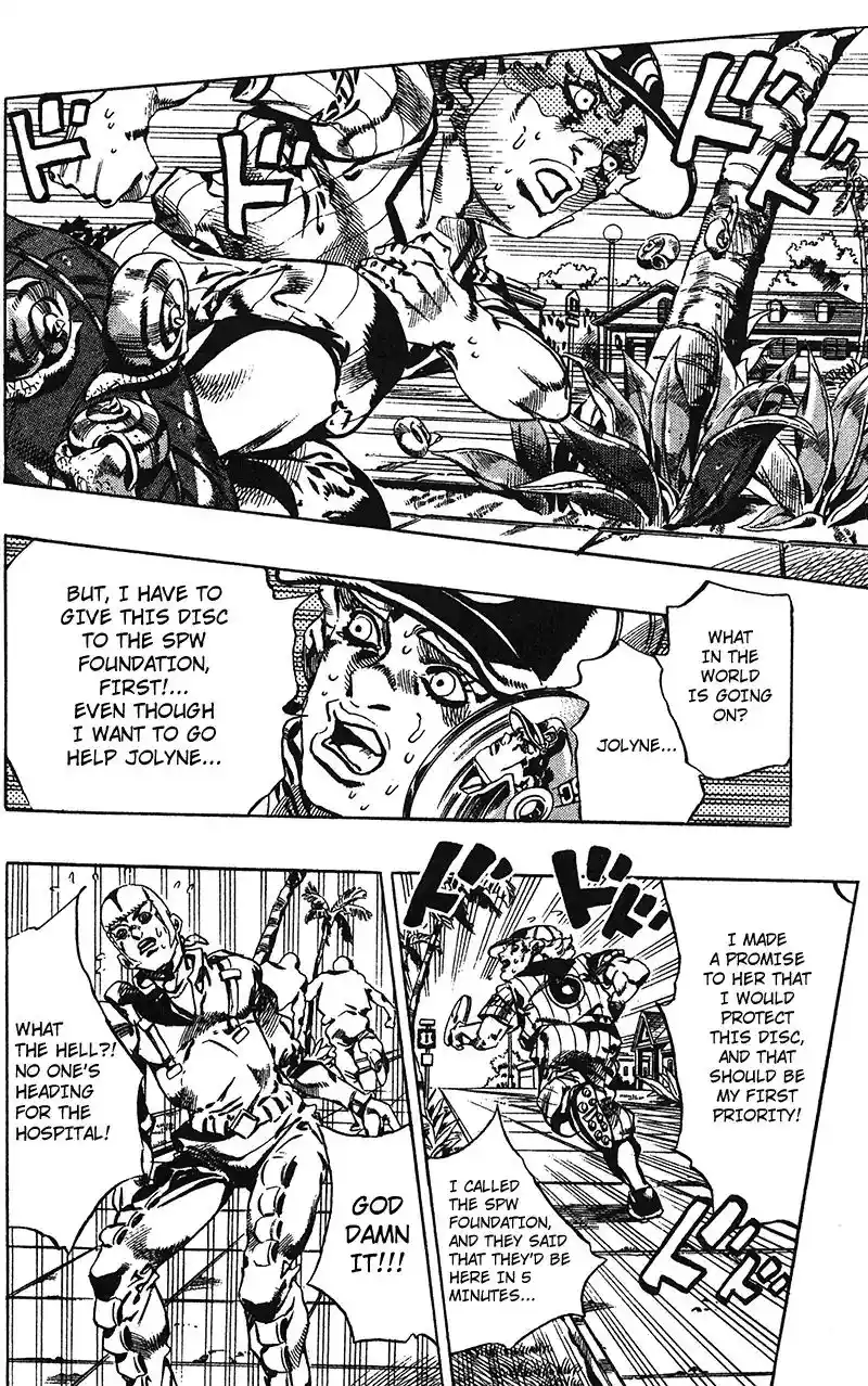 JoJo’s Bizarre Adventure Chapter 725