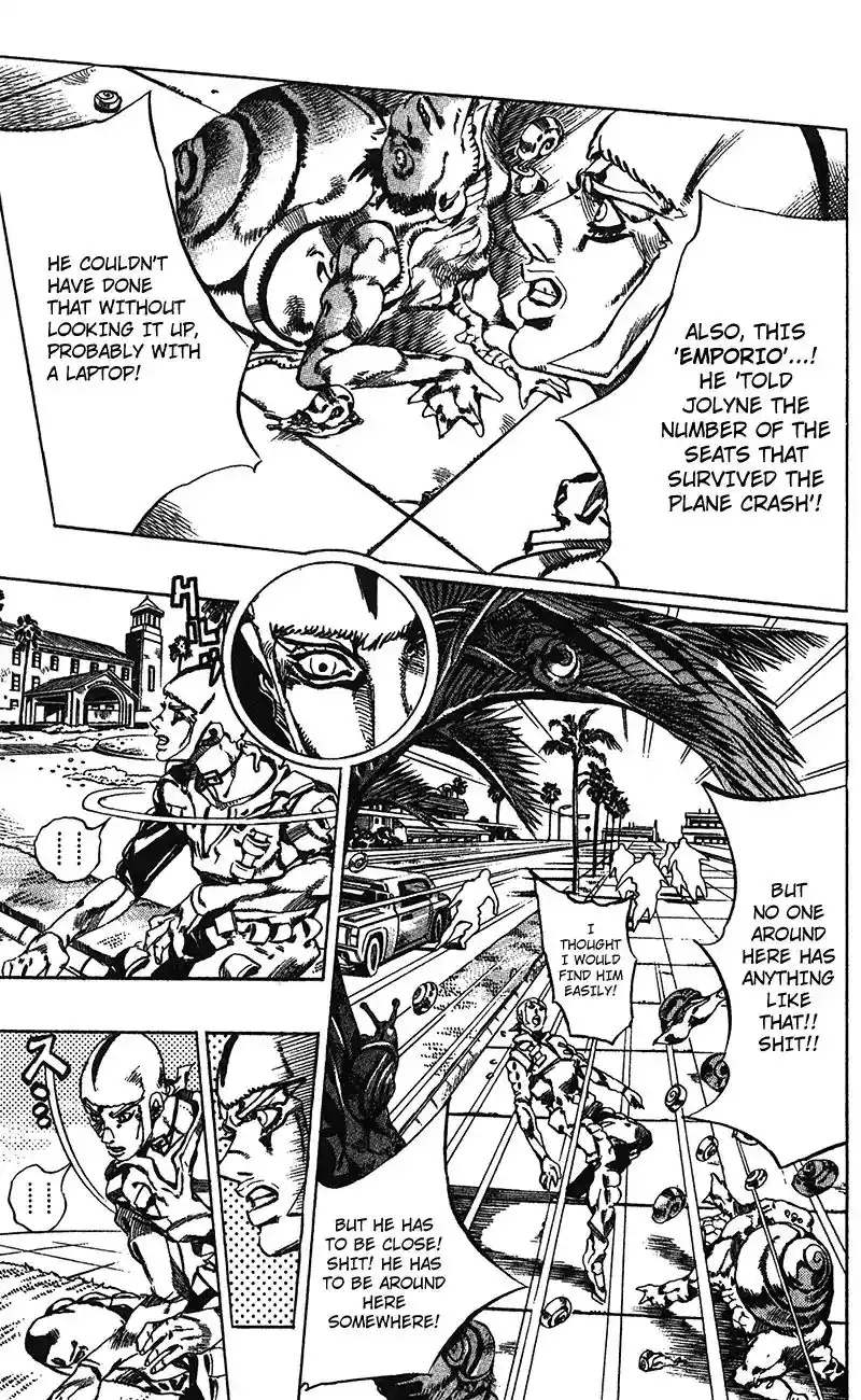 JoJo’s Bizarre Adventure Chapter 725