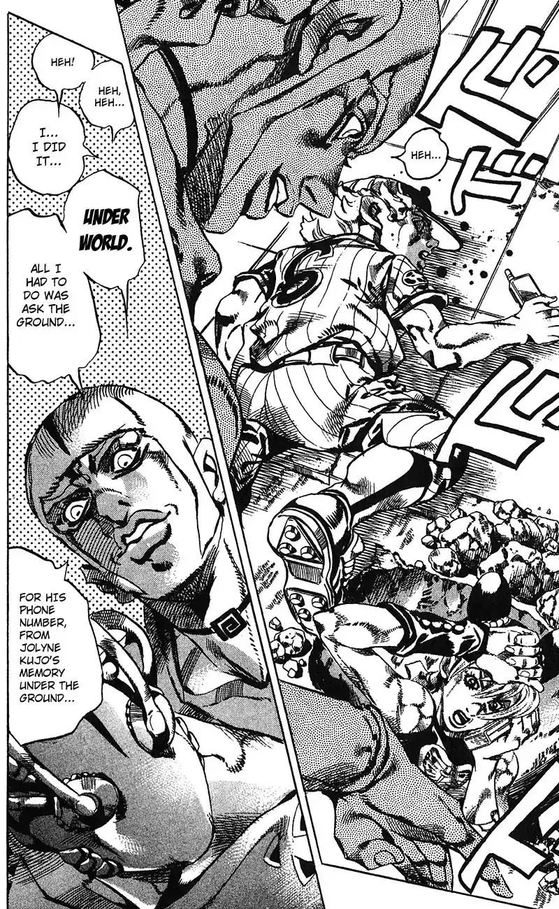 JoJo’s Bizarre Adventure Chapter 725