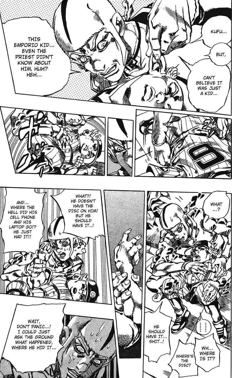 JoJo’s Bizarre Adventure Chapter 725