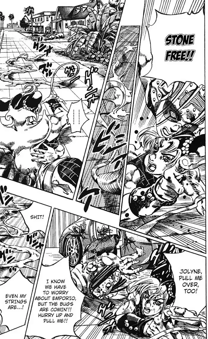 Jojo's Bizarre Adventure Chapter 726
