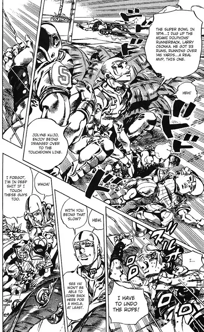 Jojo's Bizarre Adventure Chapter 726