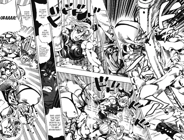 Jojo's Bizarre Adventure Chapter 726