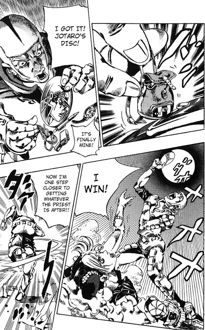 Jojo's Bizarre Adventure Chapter 726