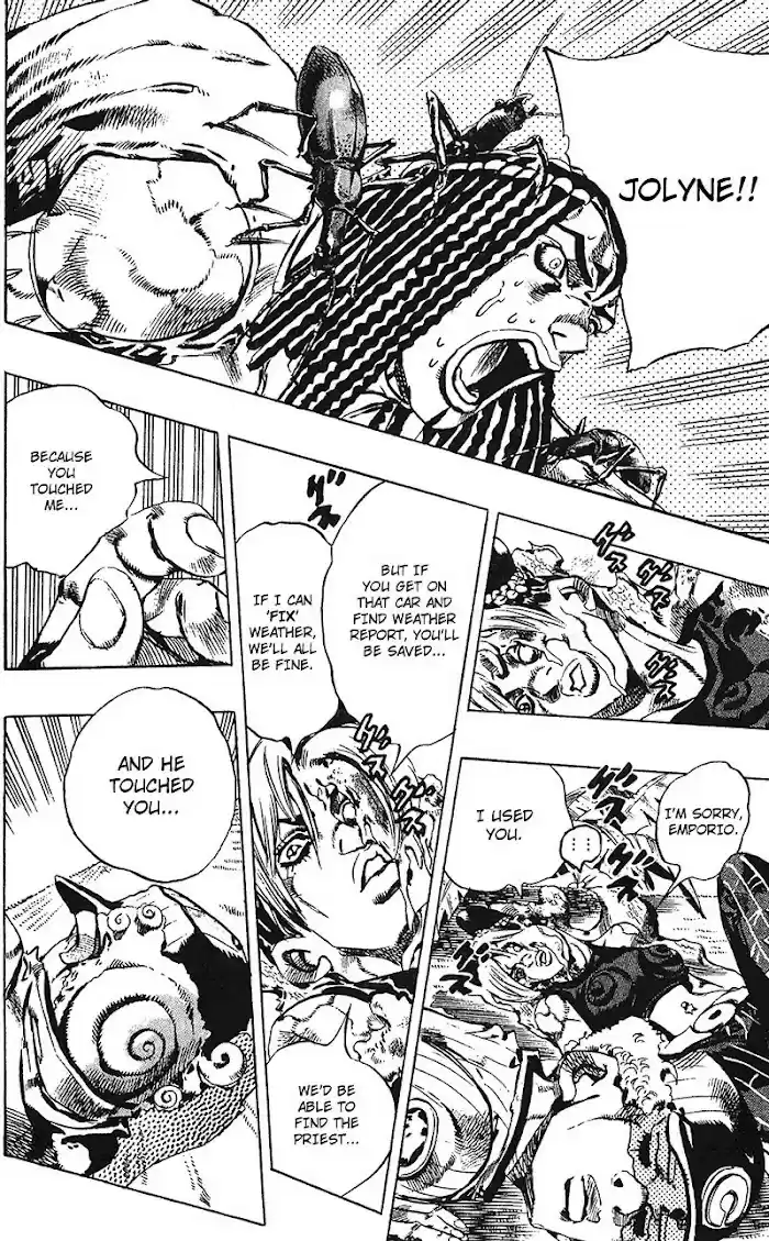 Jojo's Bizarre Adventure Chapter 726