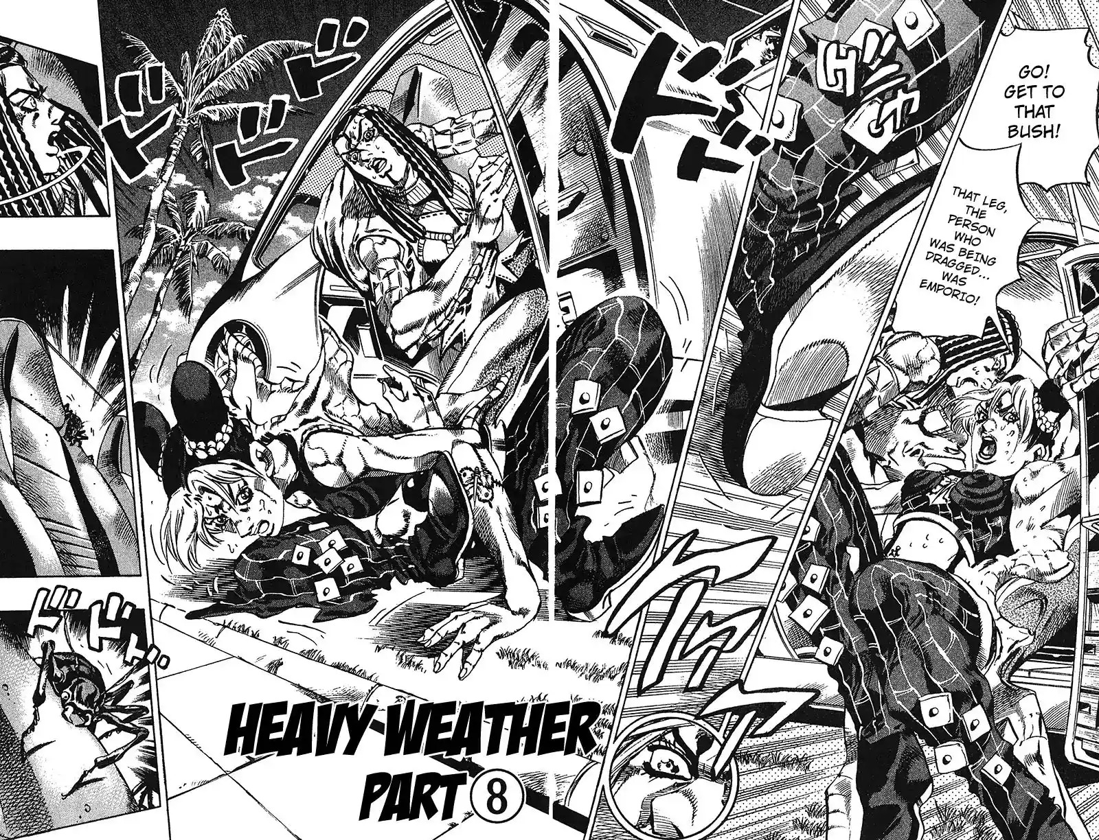 JoJo’s Bizarre Adventure Chapter 726