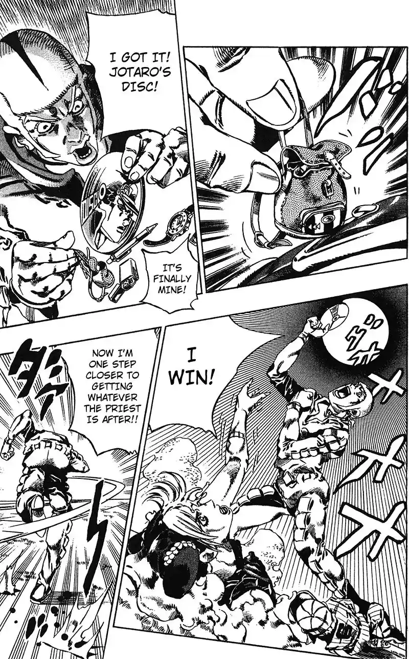 JoJo’s Bizarre Adventure Chapter 726