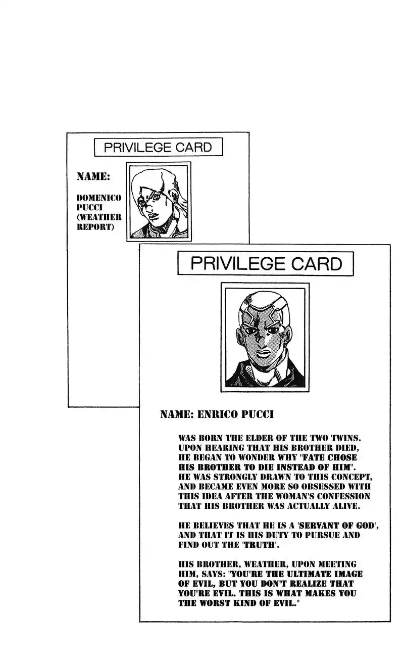 JoJo’s Bizarre Adventure Chapter 726