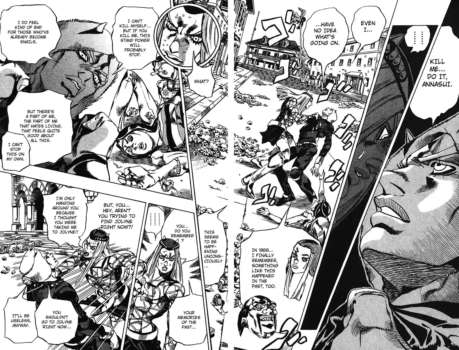 JoJo’s Bizarre Adventure Chapter 727