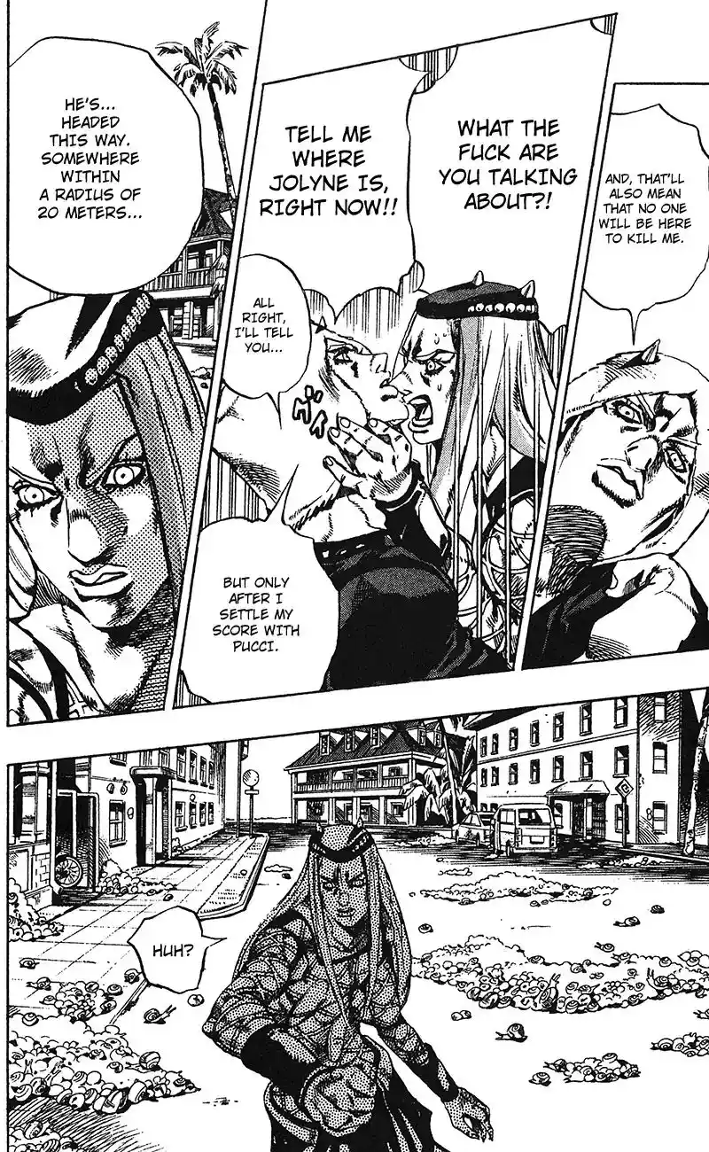 JoJo’s Bizarre Adventure Chapter 727