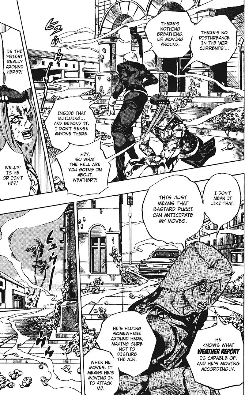 JoJo’s Bizarre Adventure Chapter 727