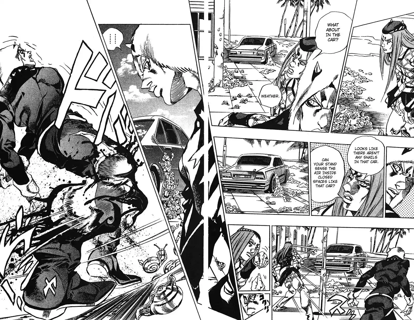 JoJo’s Bizarre Adventure Chapter 727