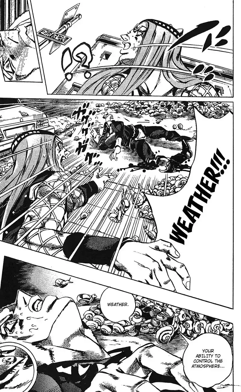 JoJo’s Bizarre Adventure Chapter 727