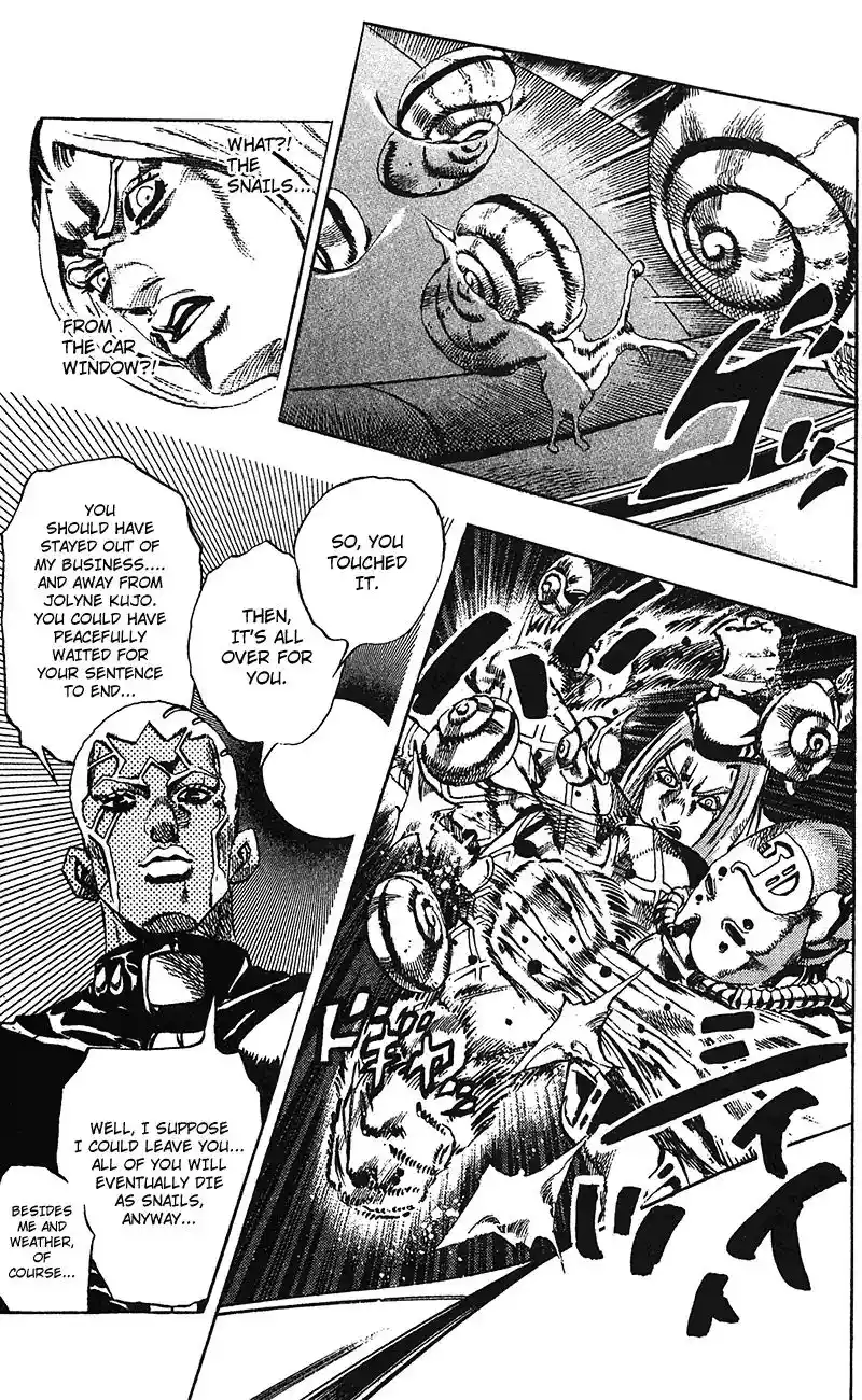 JoJo’s Bizarre Adventure Chapter 727