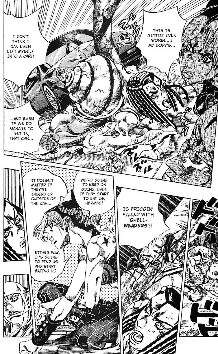 Jojo's Bizarre Adventure Chapter 728